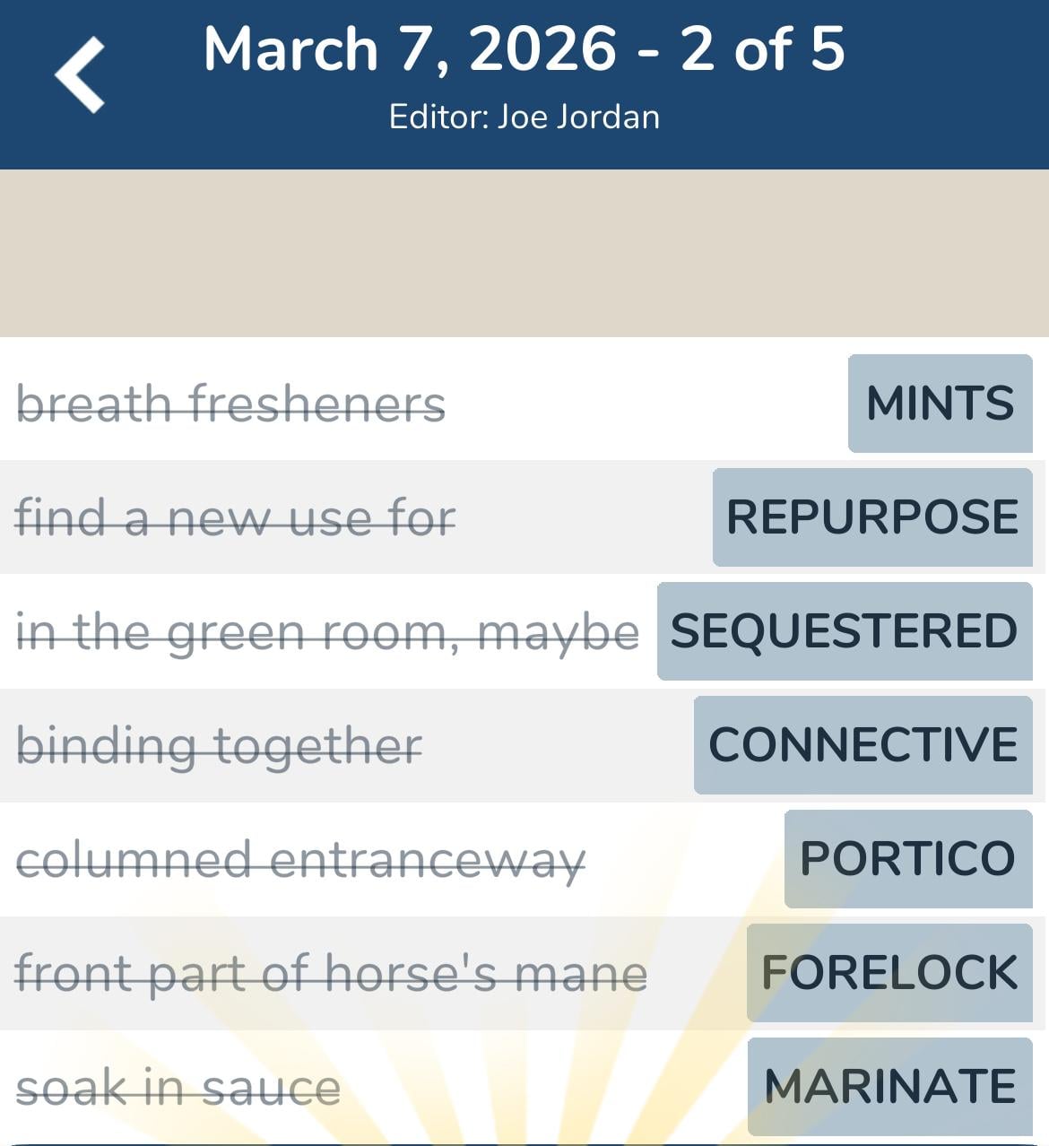 7 Little Words March 7 2026 2