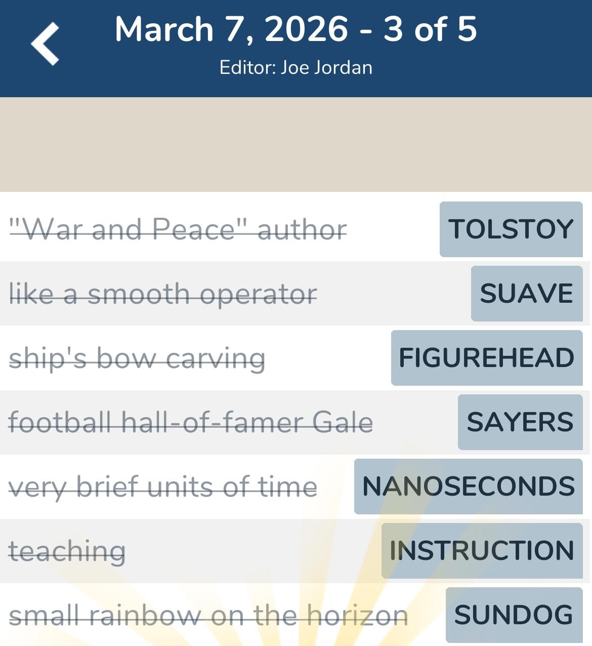 7 Little Words March 7 2026 3