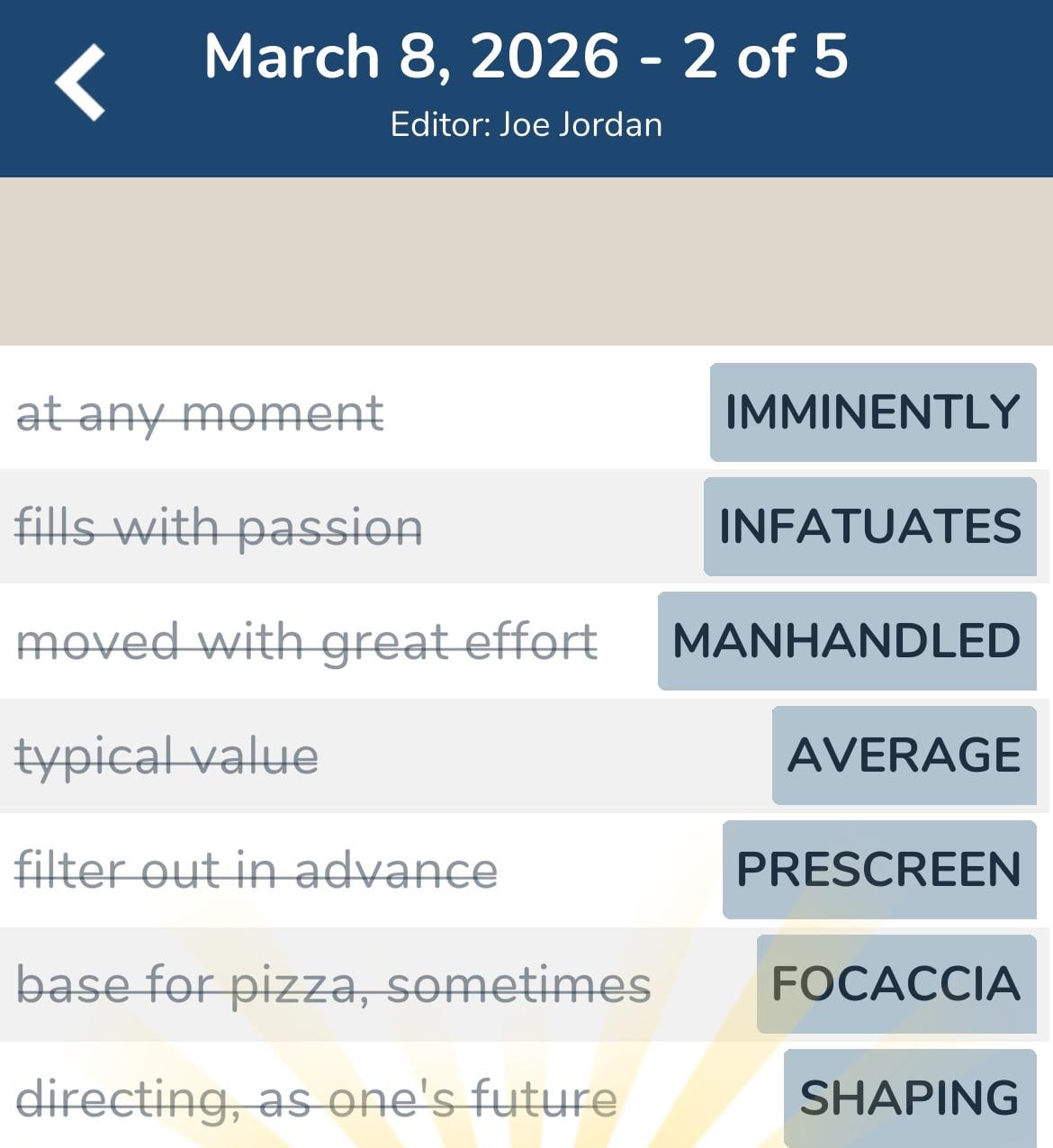 7 Little Words March 8 2026 2