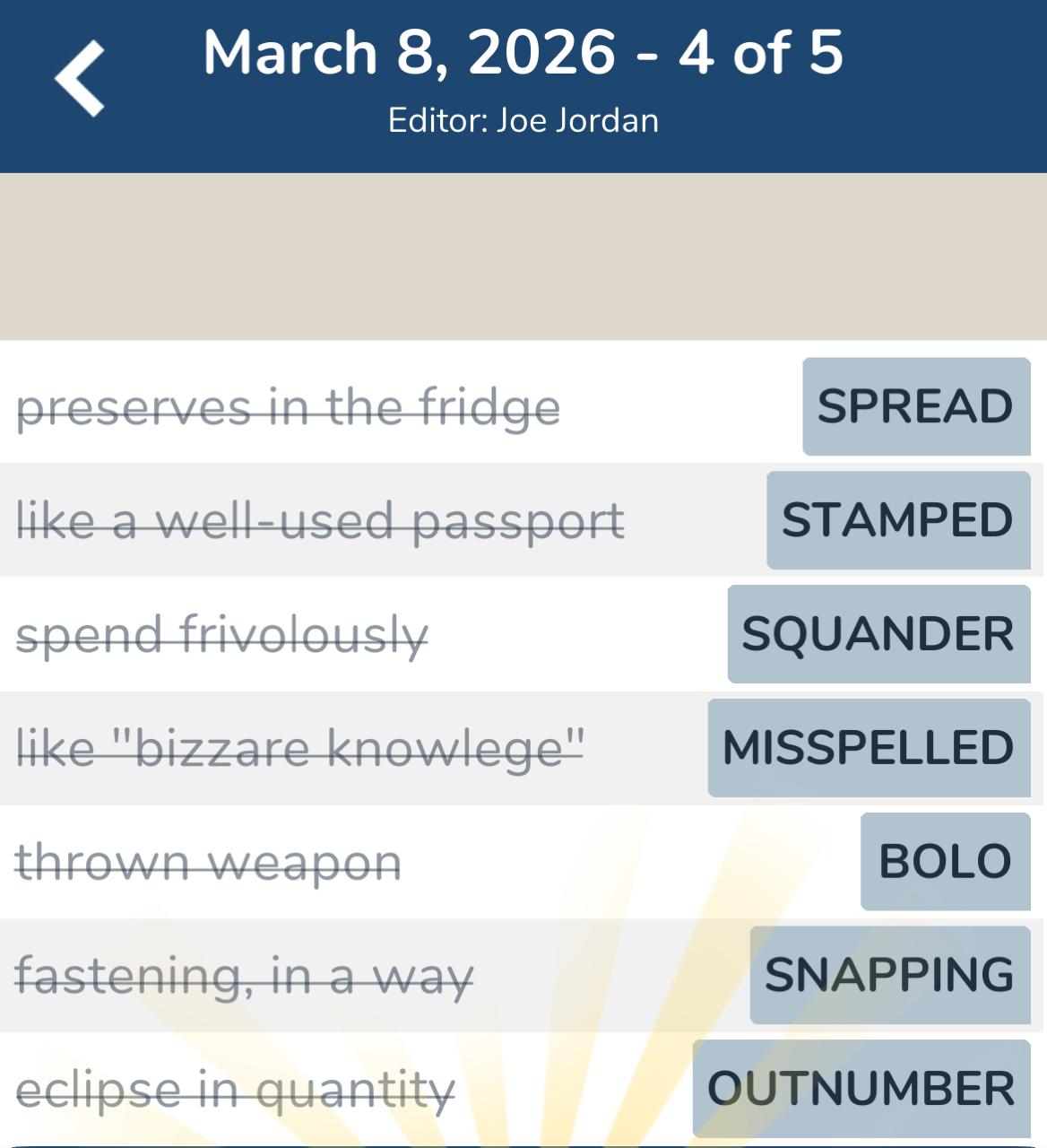 7 Little Words March 8 2026 4