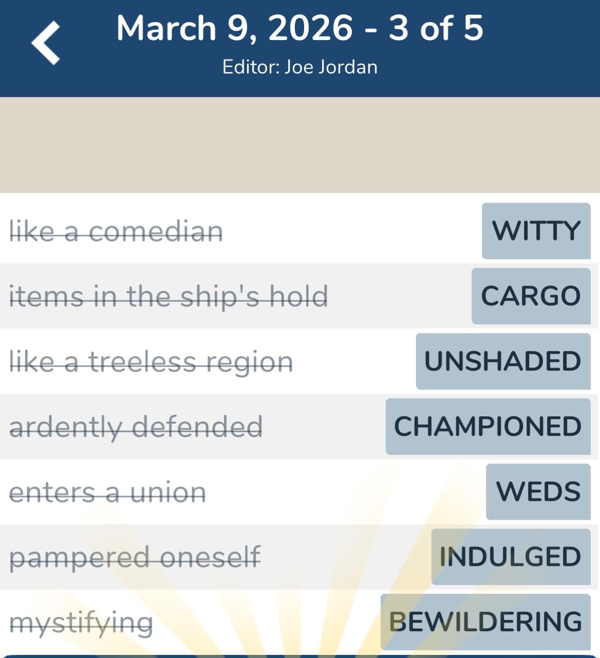 7 Little Words March 9 2026 3