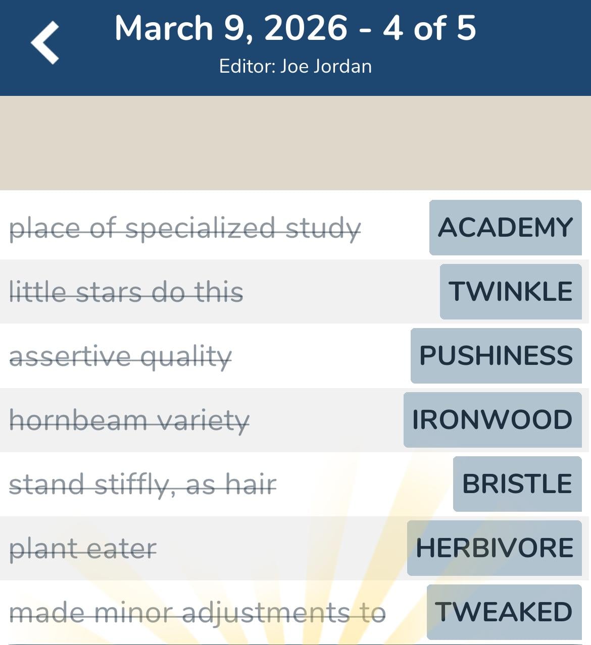 7 Little Words March 9 2026 4