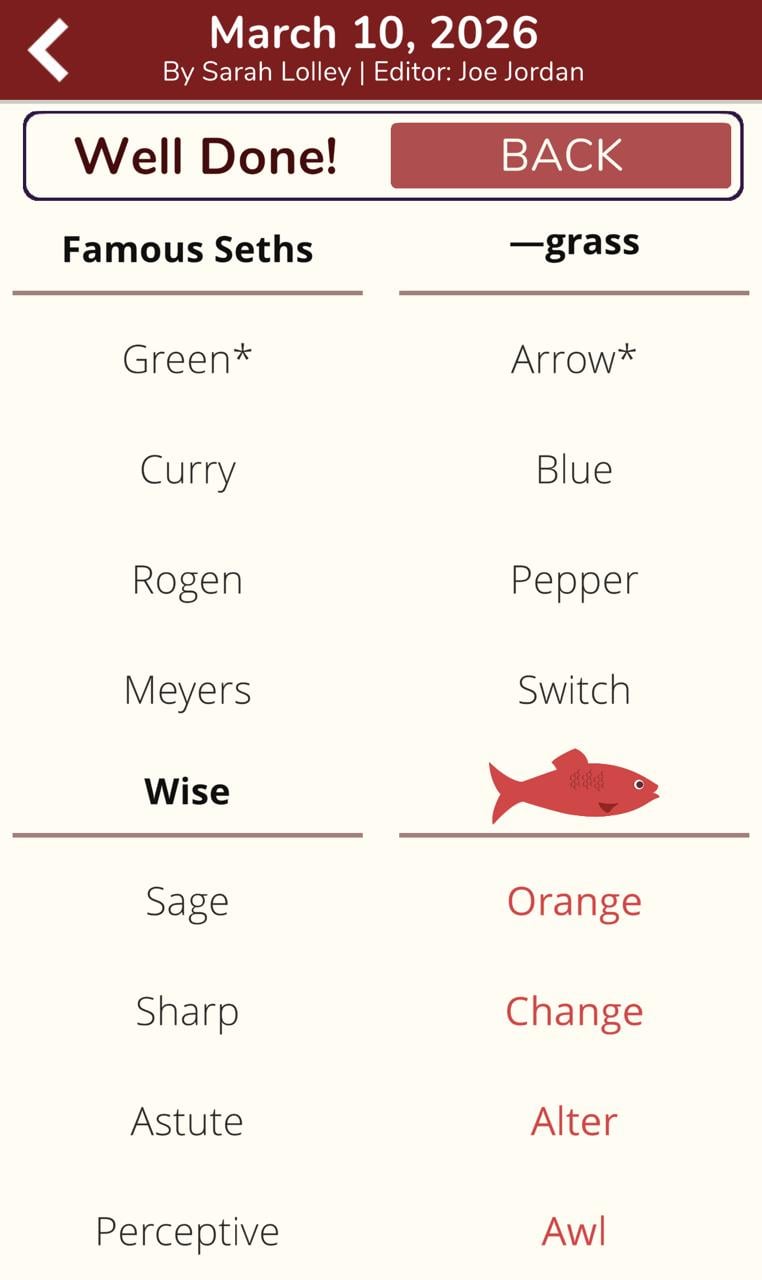 7 Little Words Red Herring March 10 2026