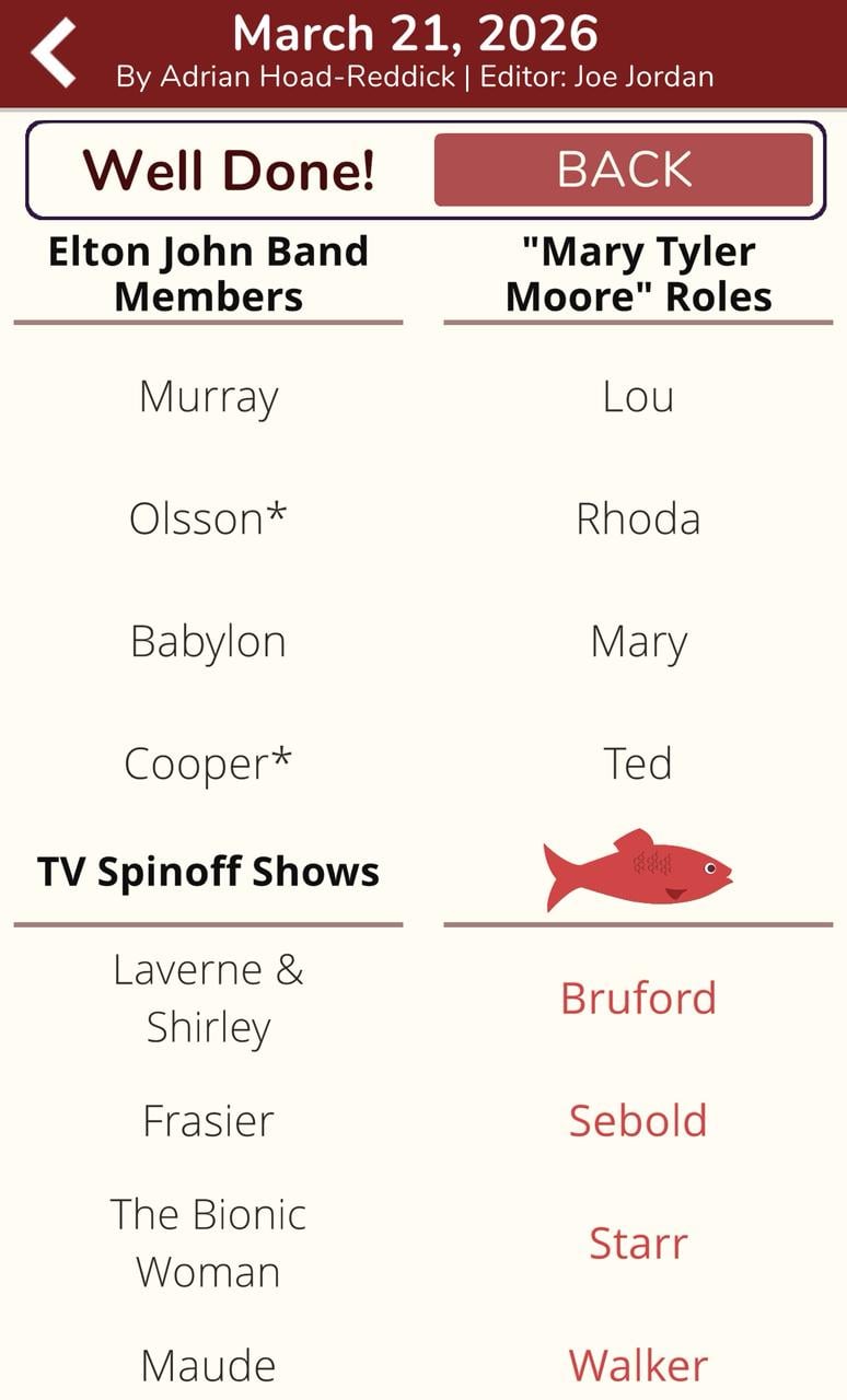 7 Little Words Red Herring March 21 2026