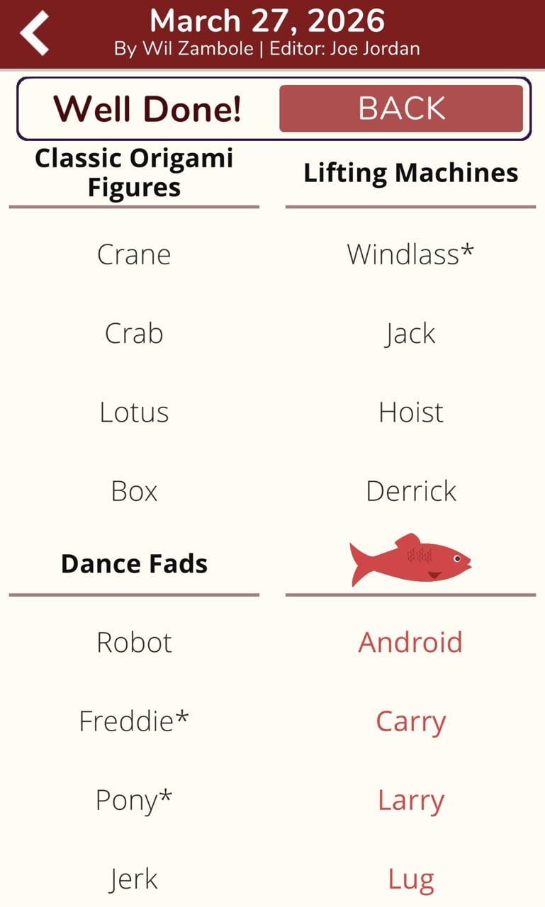 7 Little Words Red Herring March 27 2026