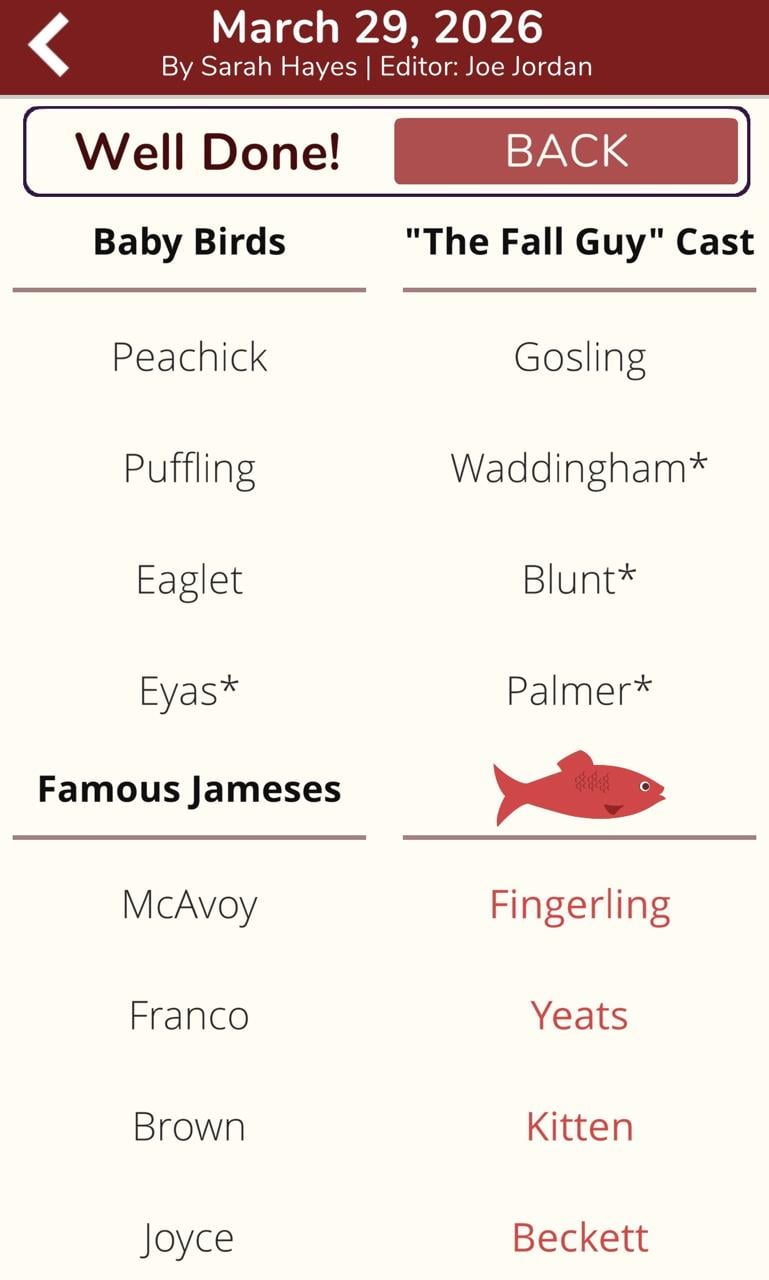 7 Little Words Red Herring March 29 2026