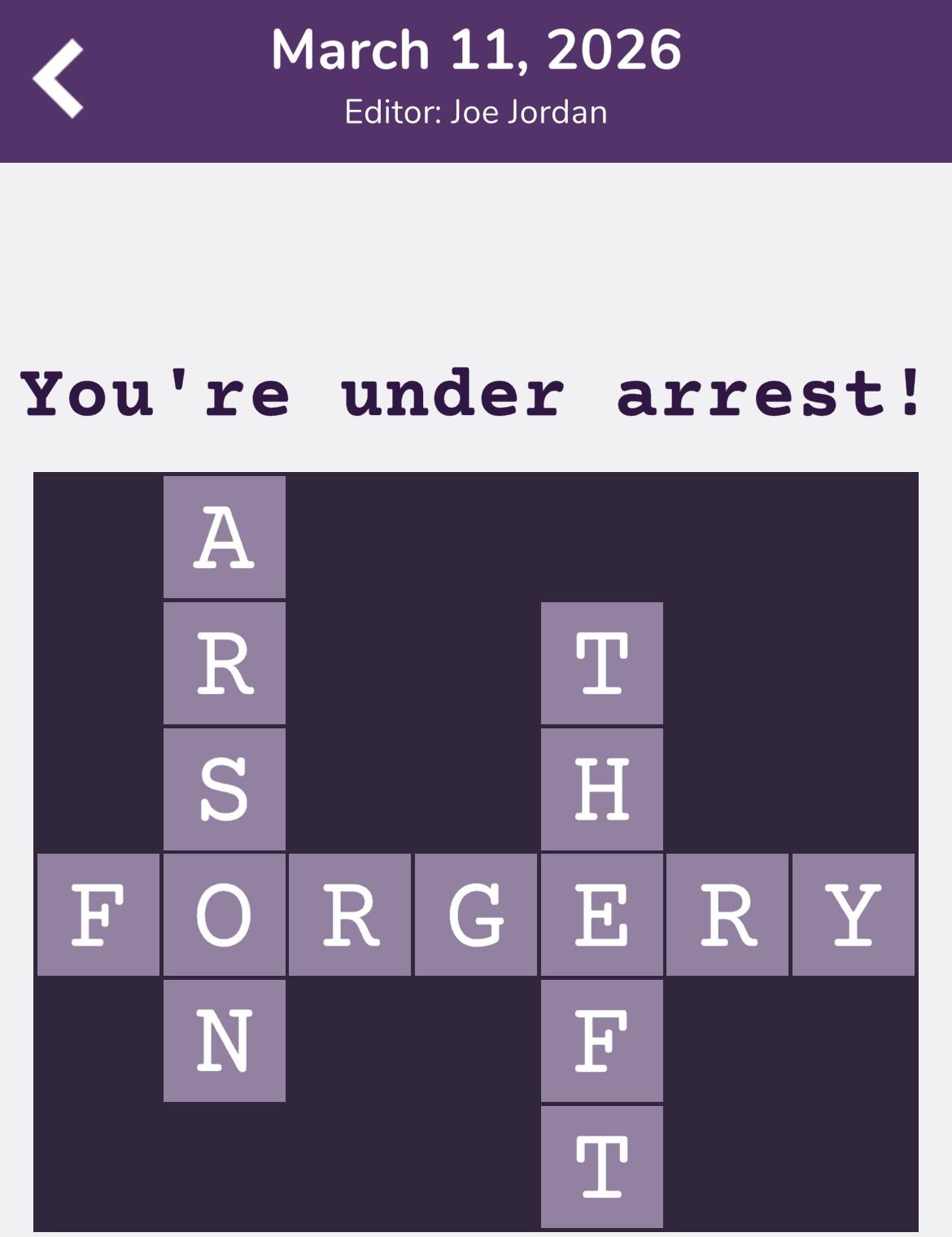 7 Little Words Tiny Little Crosswords March 11 2026