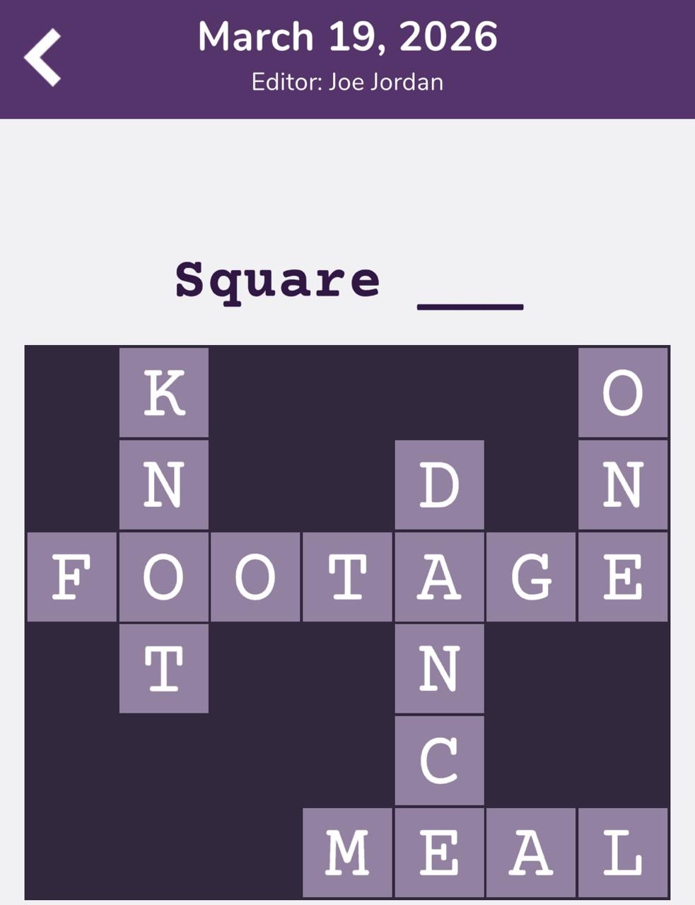 7 Little Words Tiny Little Crosswords March 19 2026