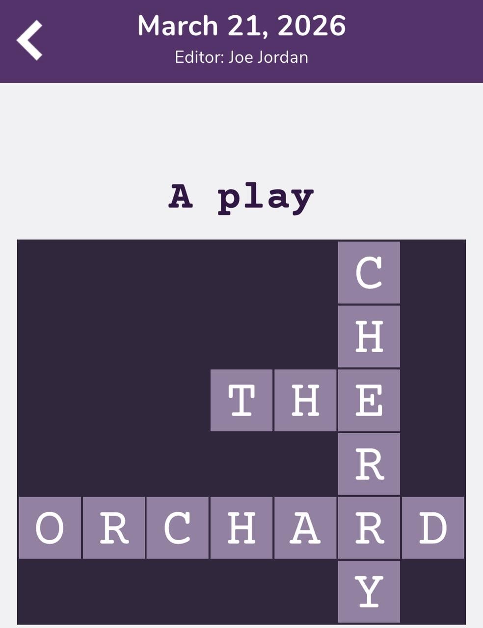 7 Little Words Tiny Little Crosswords March 21 2026