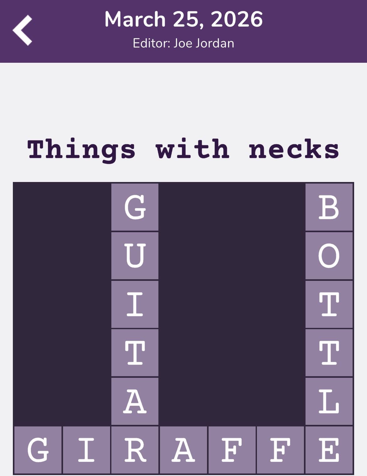 7 Little Words Tiny Little Crosswords March 25 2026