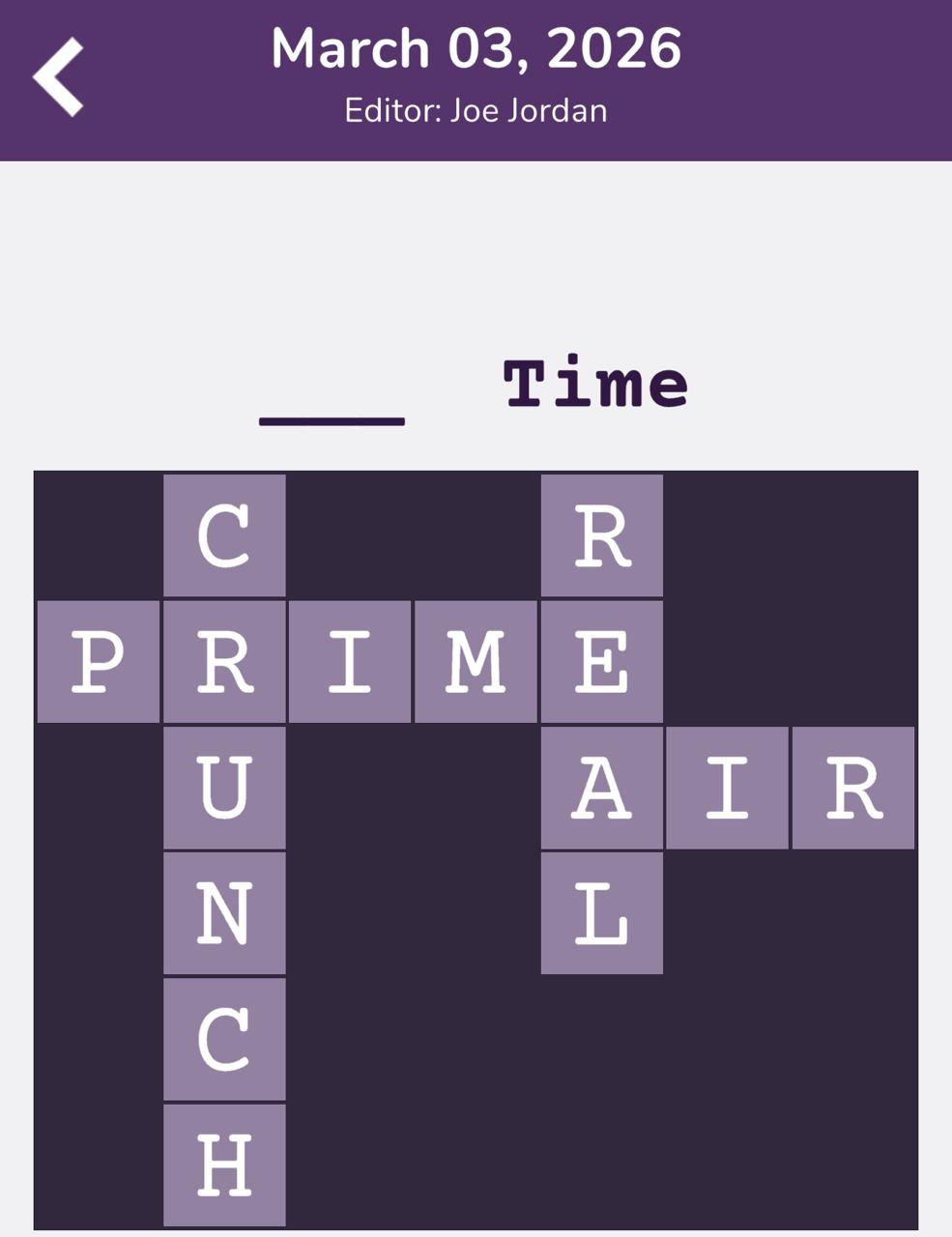 7 Little Words Tiny Little Crosswords March 3 2026