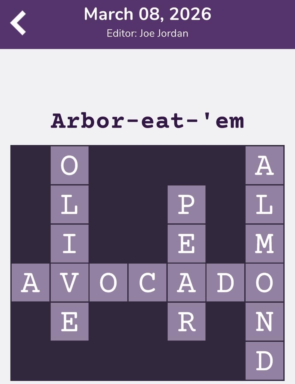 7 Little Words Tiny Little Crosswords March 8 2026