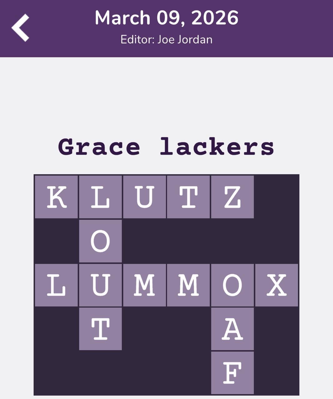 7 Little Words Tiny Little Crosswords March 9 2026 7 Little Words Tiny Little Crosswords March 9 2026
