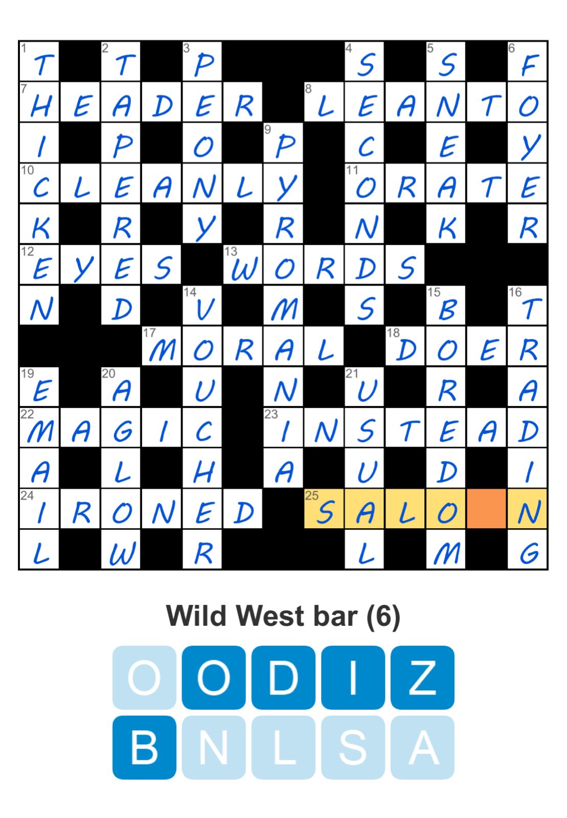 Puzzle Page Challenger March 20 2026