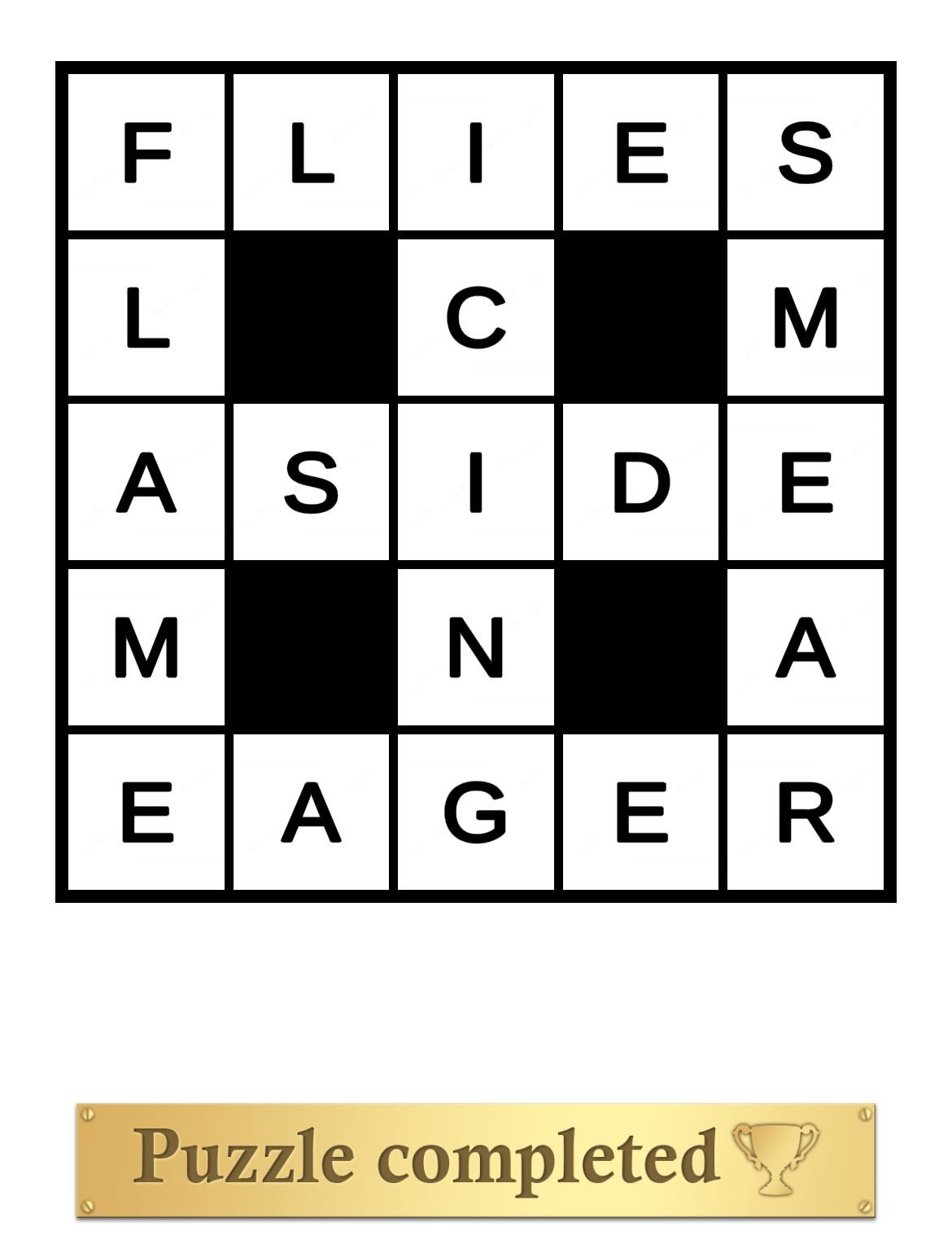 Puzzle Page Cross Out March 2 2026