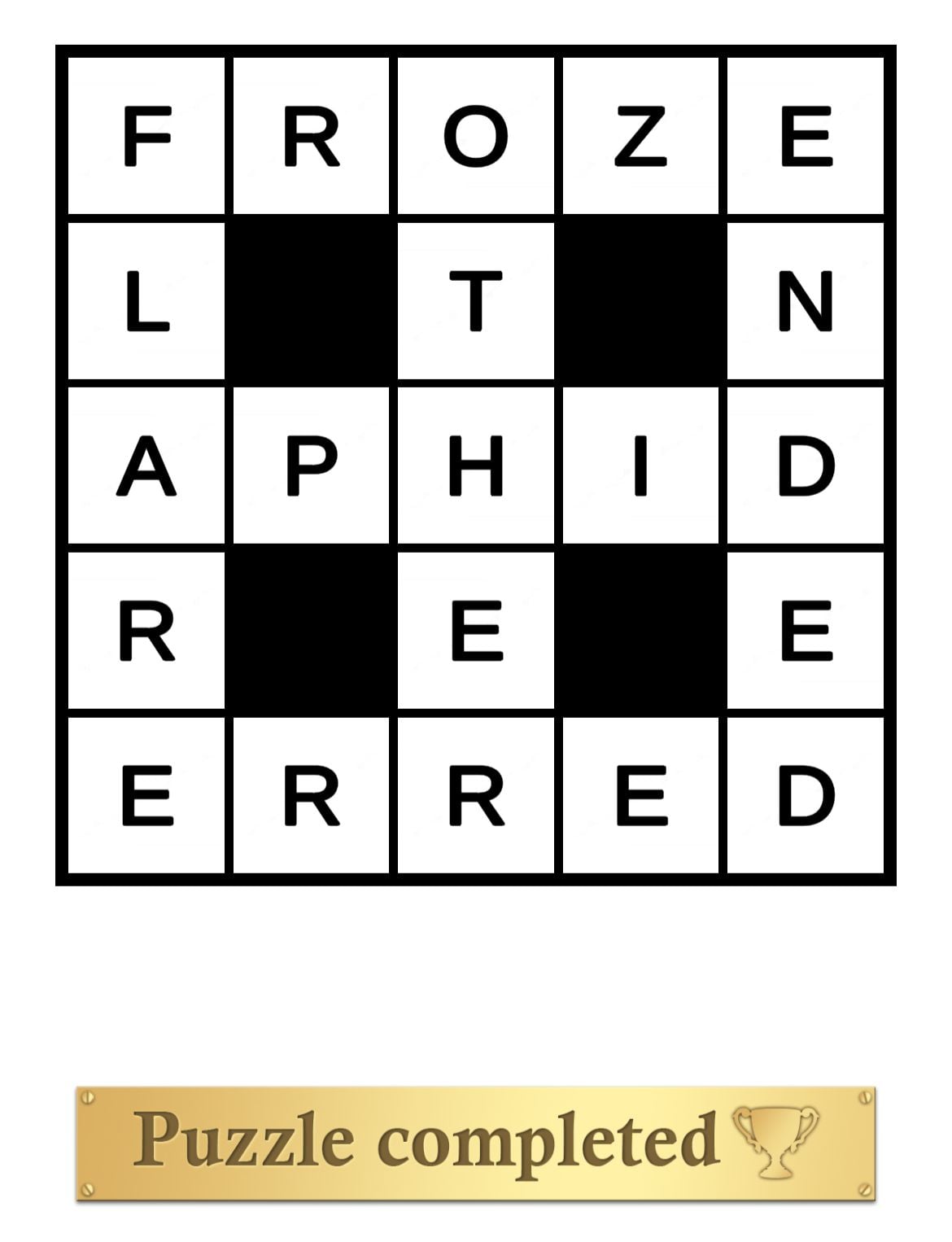 Puzzle Page Cross Out March 9 2026