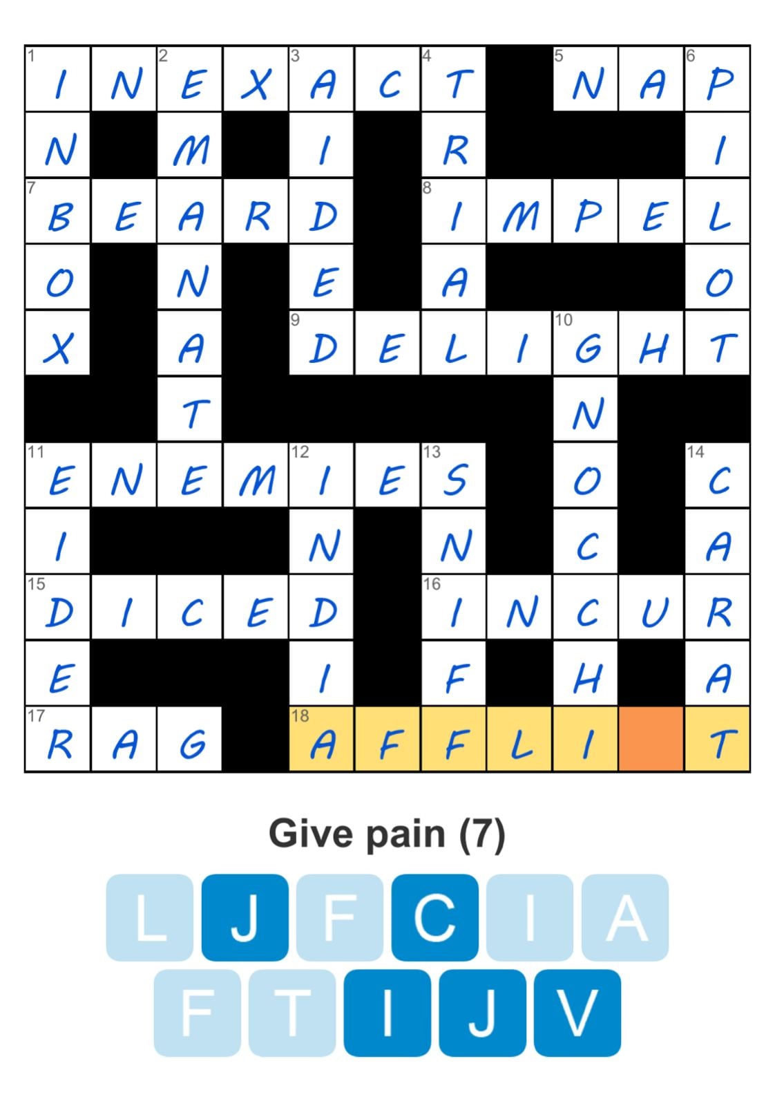 Puzzle Page Crossword March 11 2026