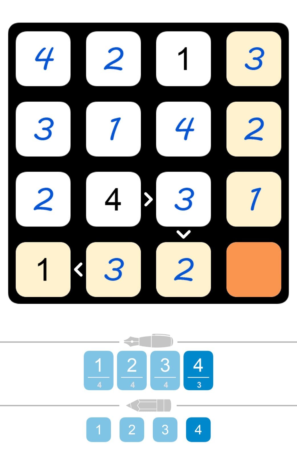 Puzzle Page Futoshiki March 24 2026