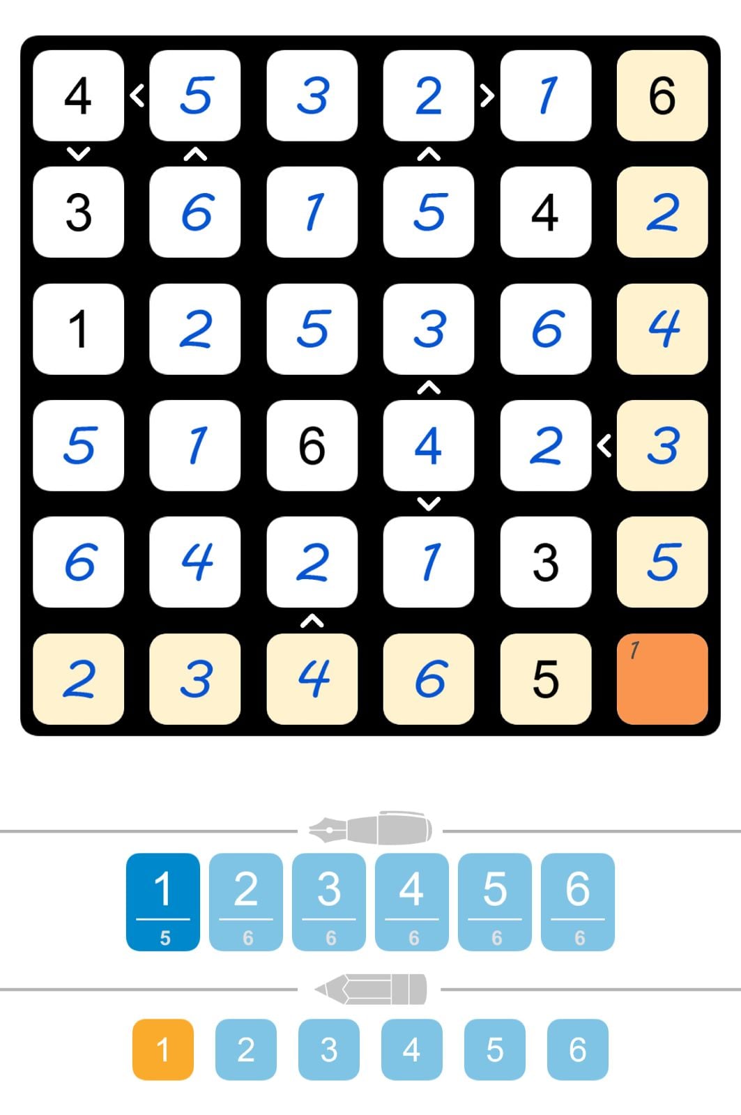 Puzzle Page Futoshiki March 27 2026