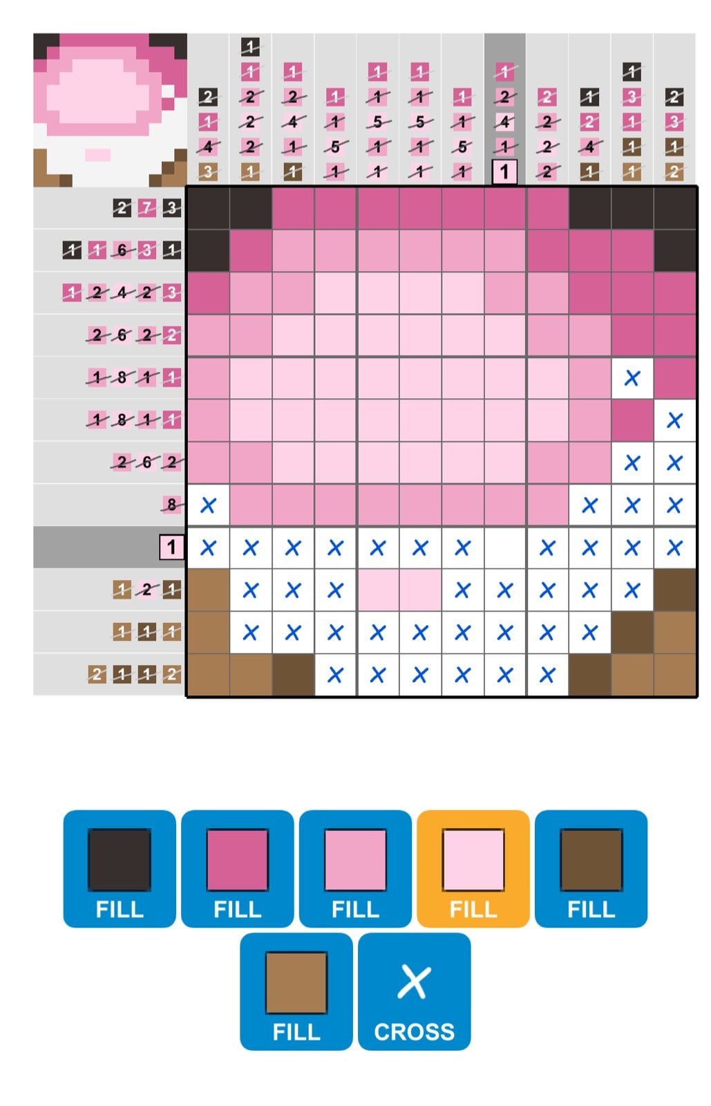 Puzzle Page Picture Cross March 14 2026