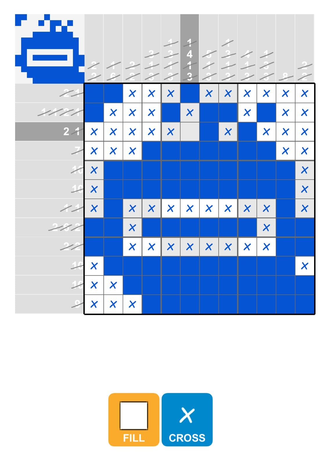 Puzzle Page Picture Cross March 23 2026 Puzzle Page Picture Cross March 23 2026