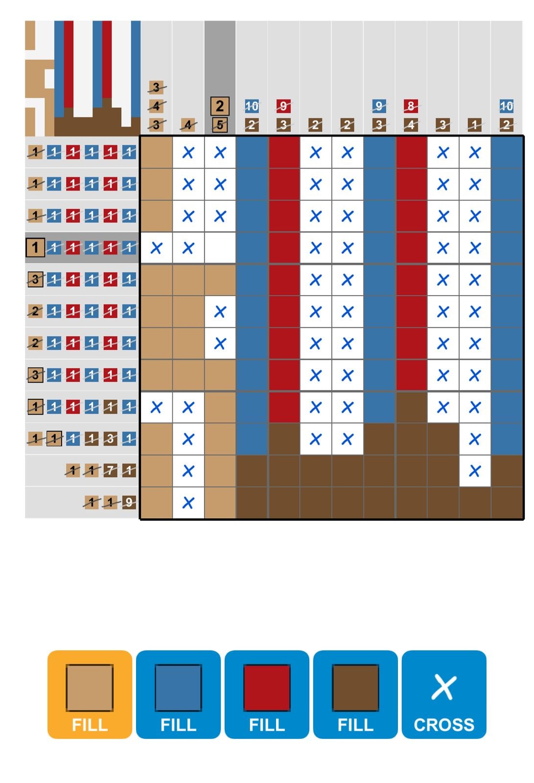 Puzzle Page Picture Cross March 24 2026