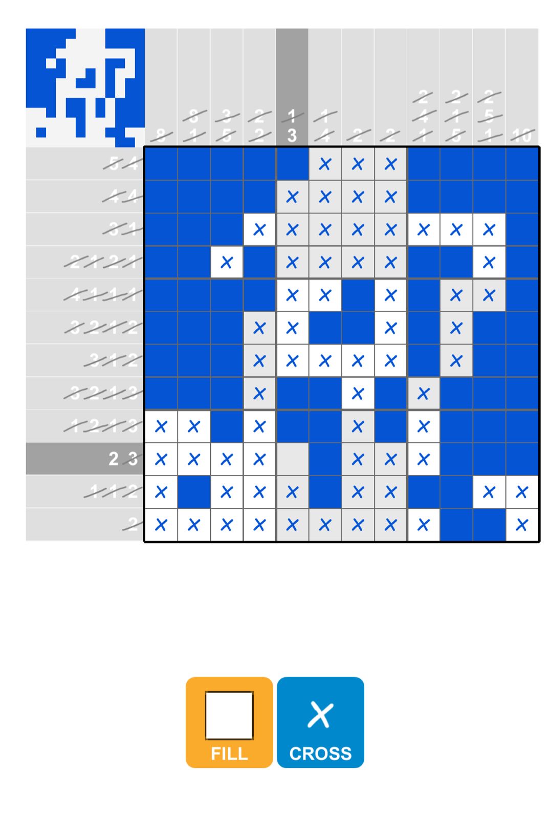 Puzzle Page Picture Cross March 25 2026