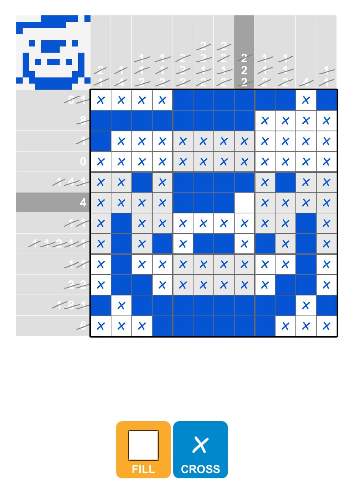 Puzzle Page Picture Cross March 29 2026