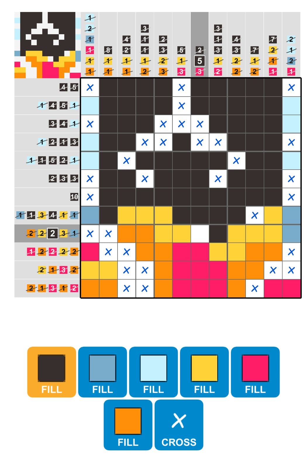 Puzzle Page Picture Cross March 31 2026 Puzzle Page Picture Cross March 31 2026