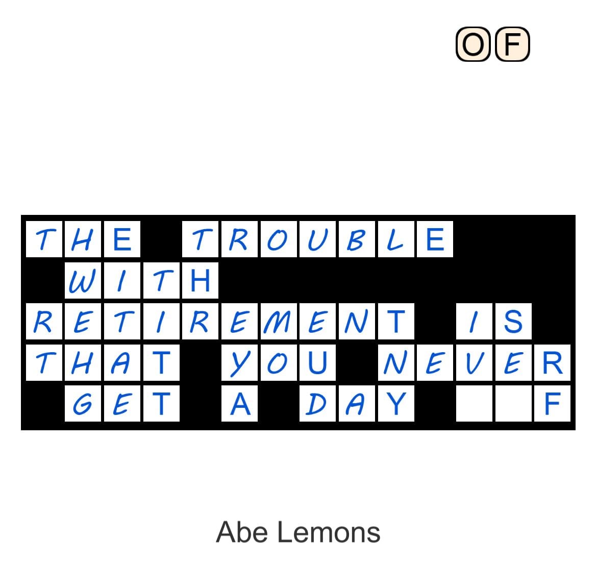 Puzzle Page Quote Slide March 26 2026