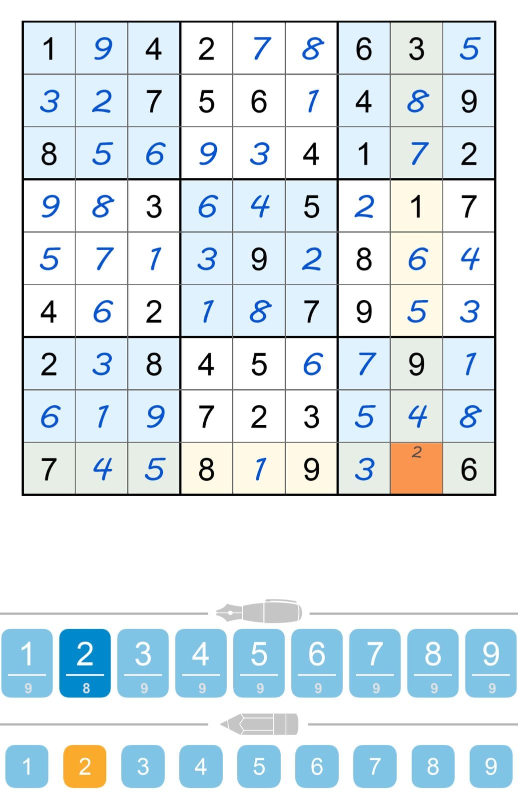 Puzzle Page Sudoku March 24 2026