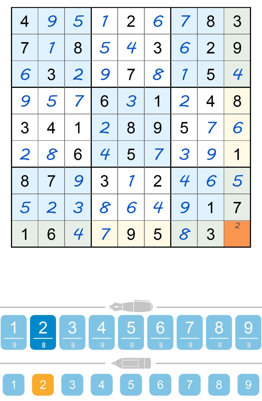 Puzzle Page Sudoku March 8 2026
