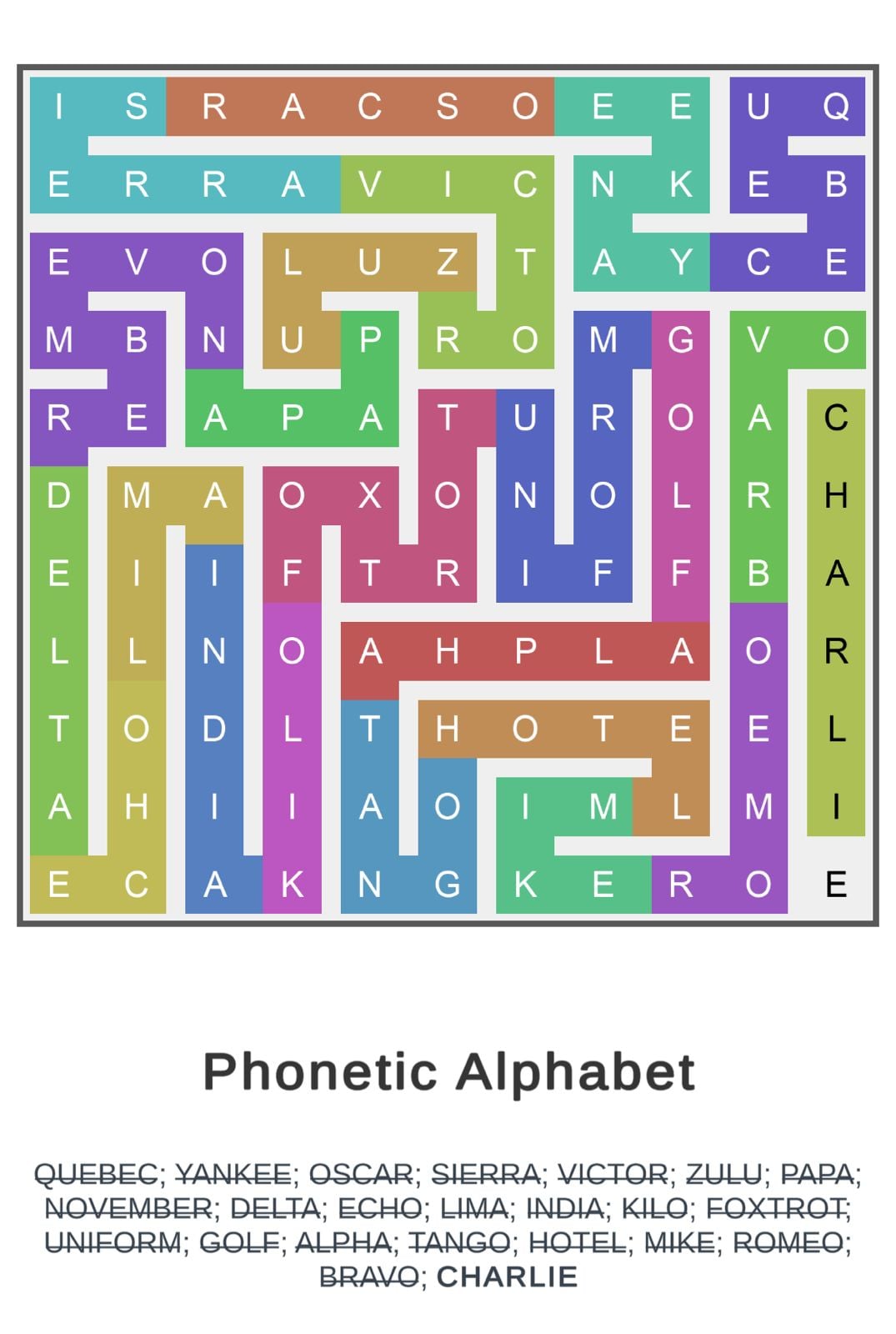 Puzzle Page Word Snake March 14 2026