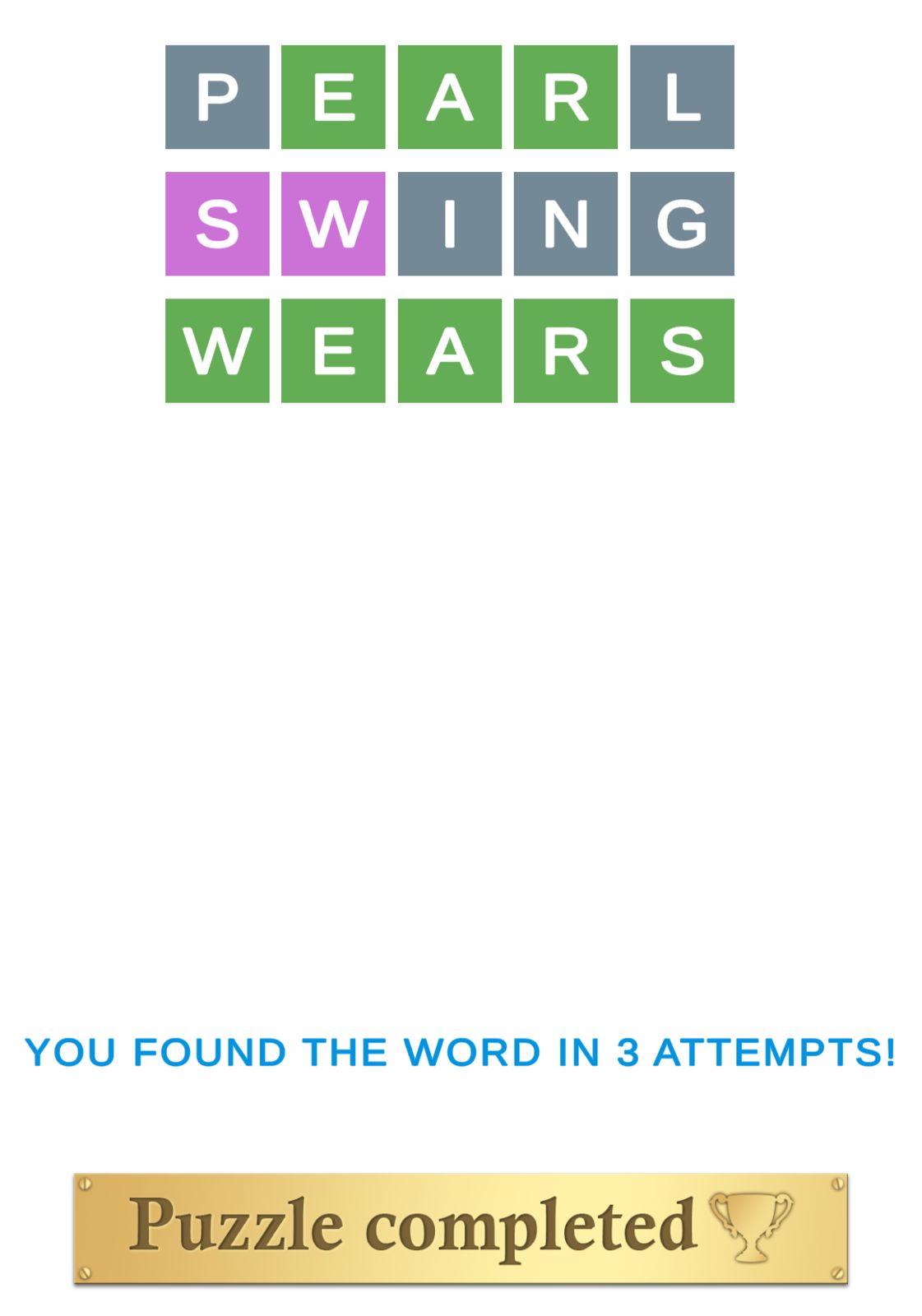 Puzzle Page Wordy March 11 2026