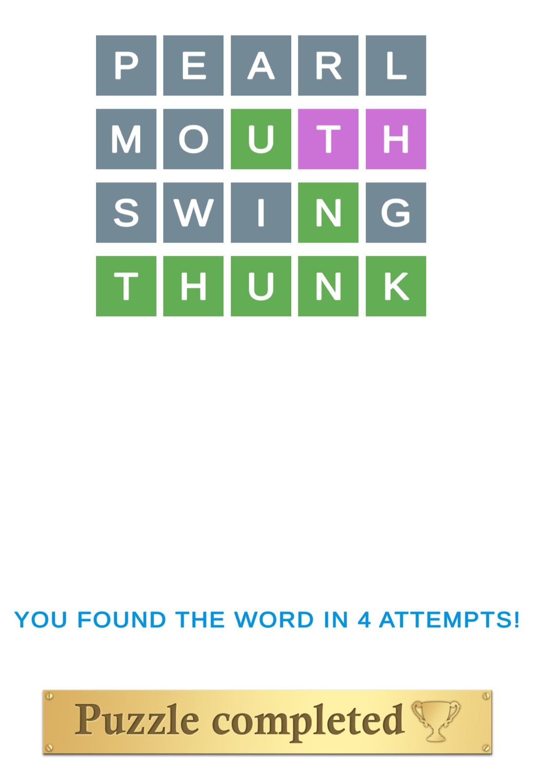 Puzzle Page Wordy March 30 2026