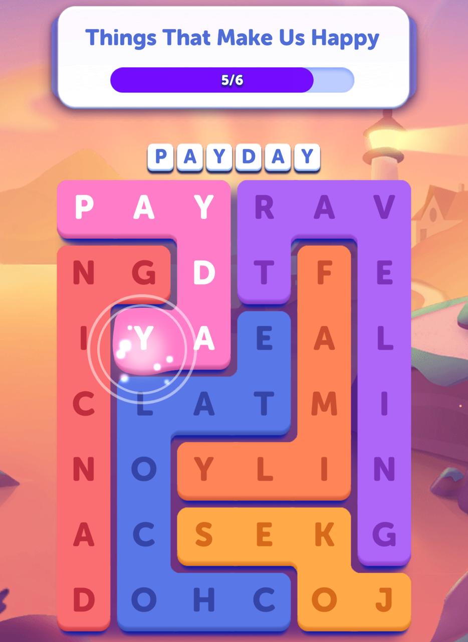 Word Lanes Daily Unwind March 18 2026