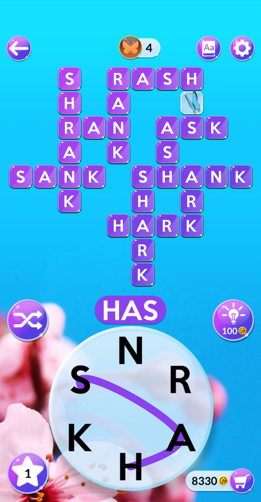 Wordscapes In Bloom Daily March 2 2026