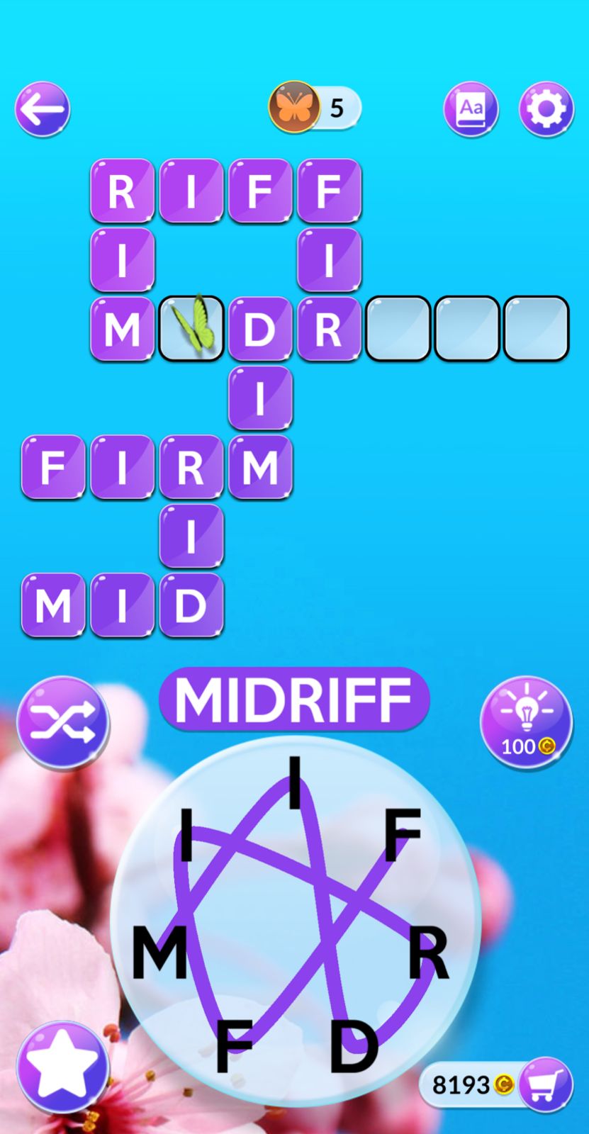Wordscapes In Bloom Daily March 6 2026