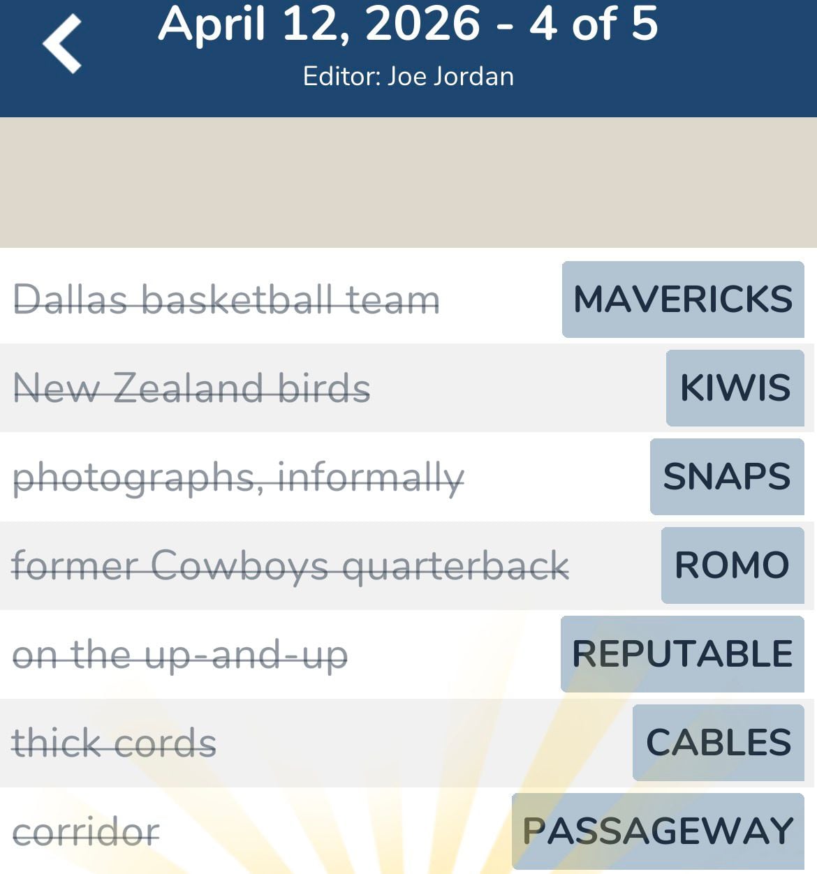 7 Little Words April 12 2026 4
