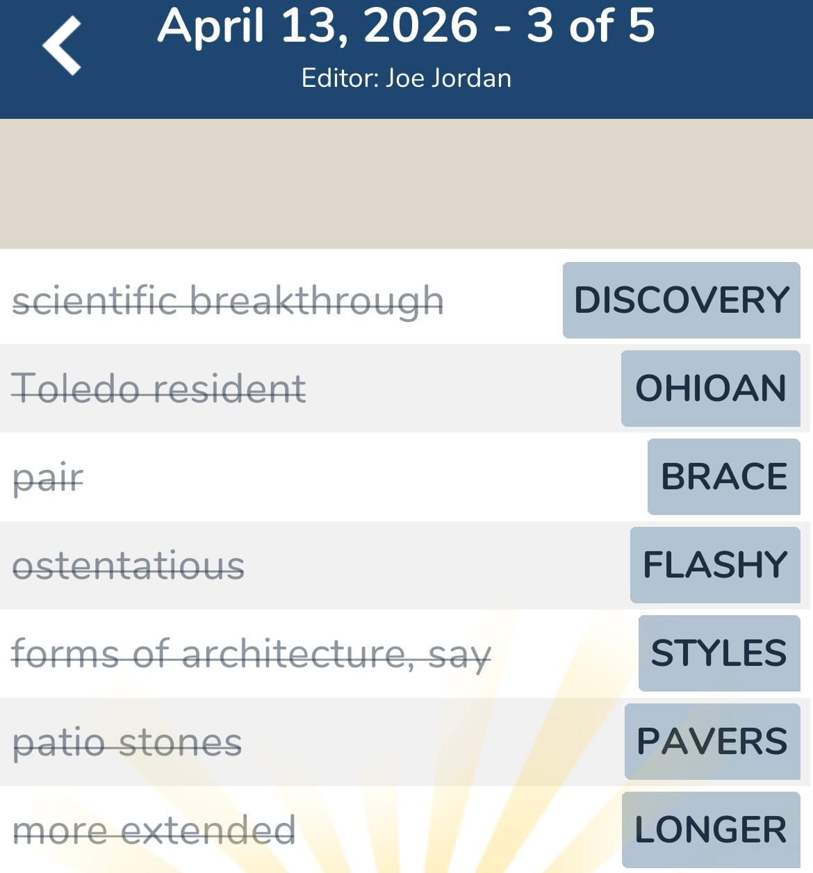 7 Little Words April 13 2026 3