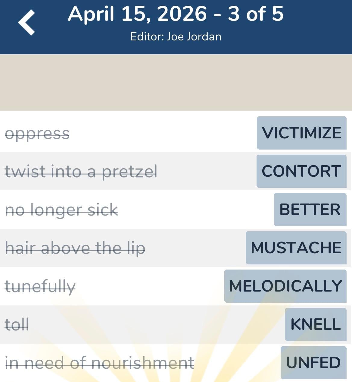 7 Little Words April 15 2026 3