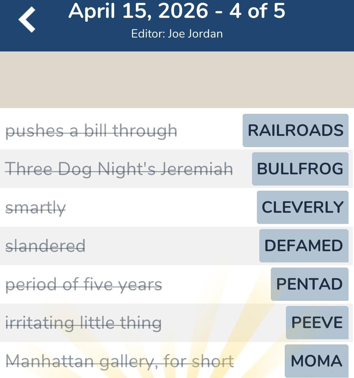 7 Little Words April 15 2026 4