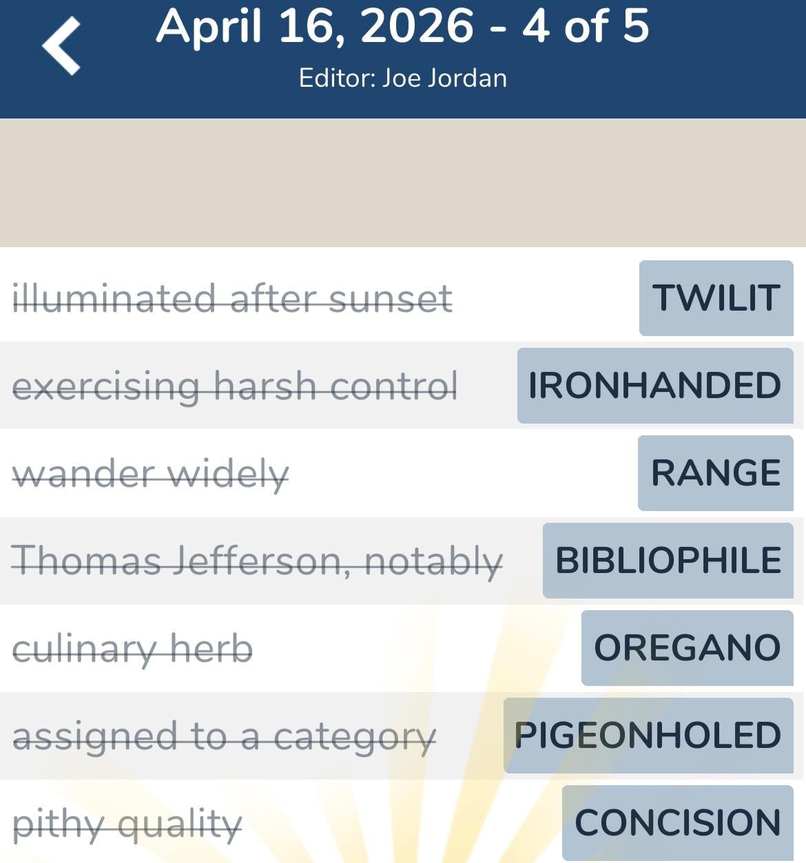 7 Little Words April 16 2026 4 7 Little Words April 16 2026 4