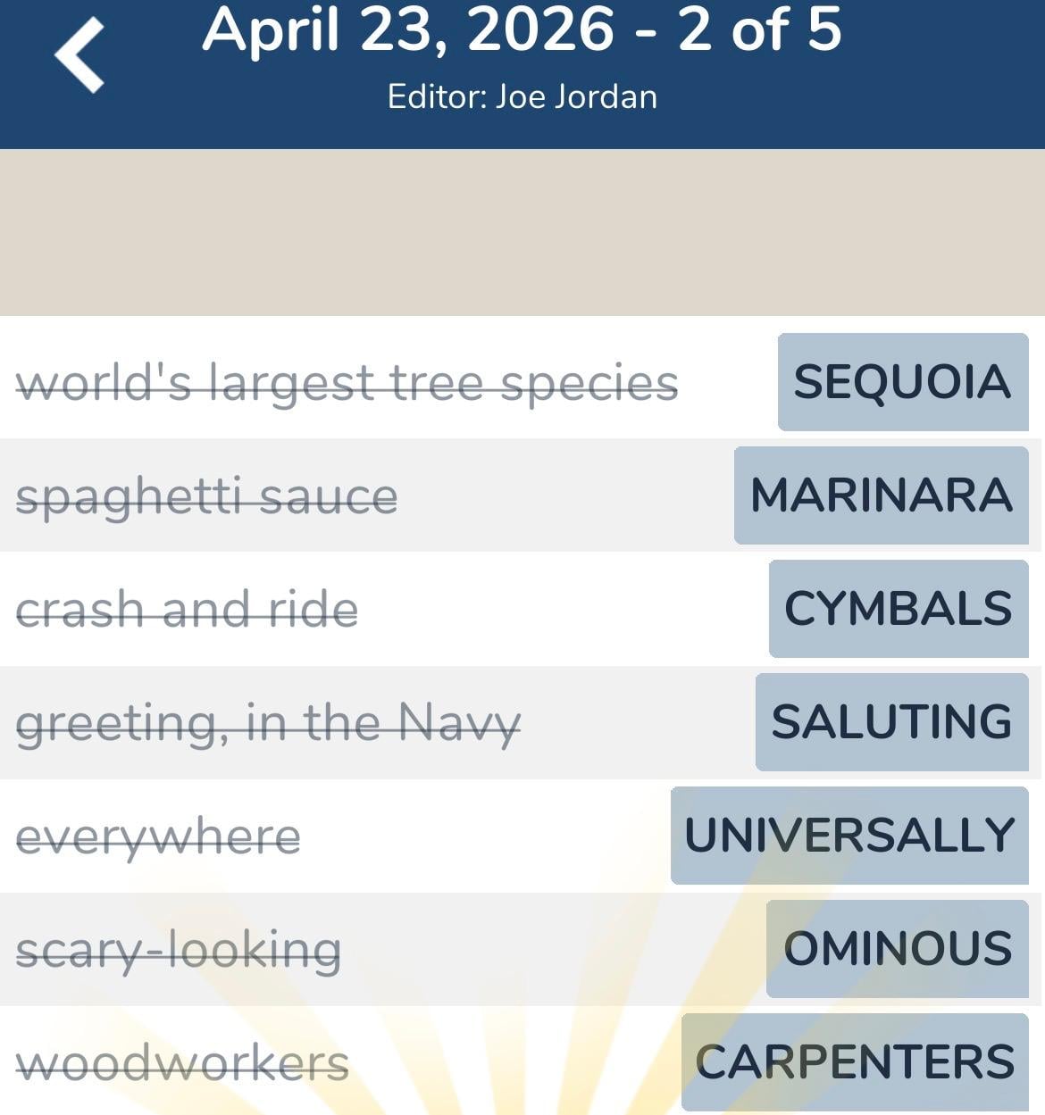 7 Little Words April 23 2026 2