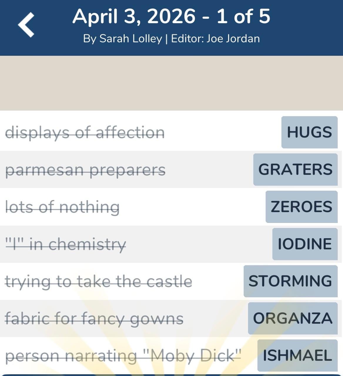 7 Little Words April 3 2026 1