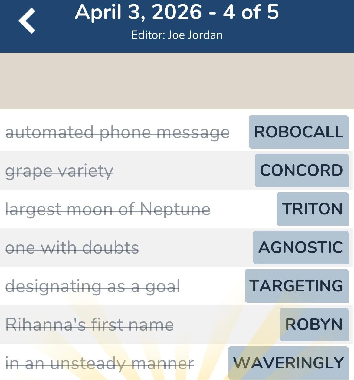 7 Little Words April 3 2026 4