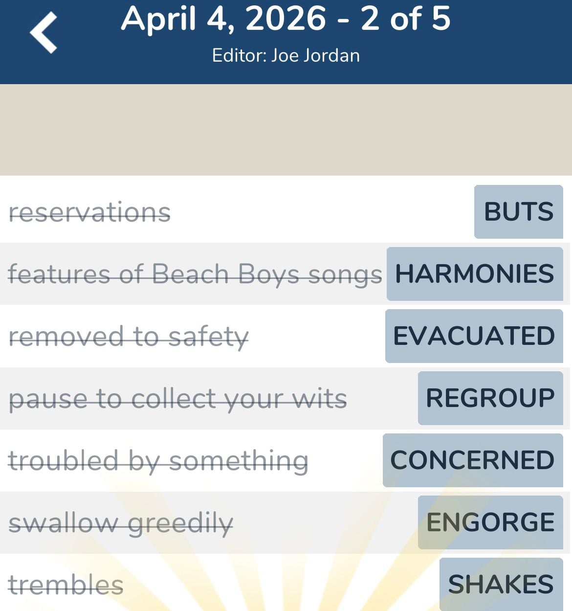 7 Little Words April 4 2026 2