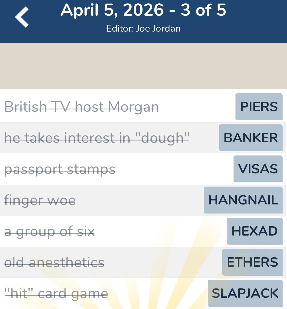 7 Little Words April 5 2026 3