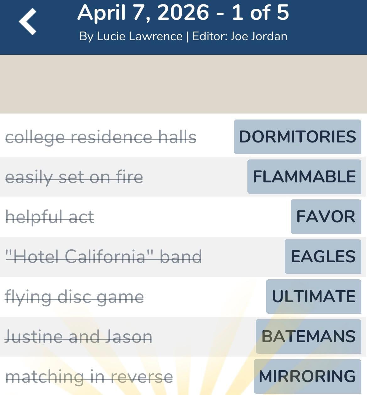 7 Little Words April 7 2026 1