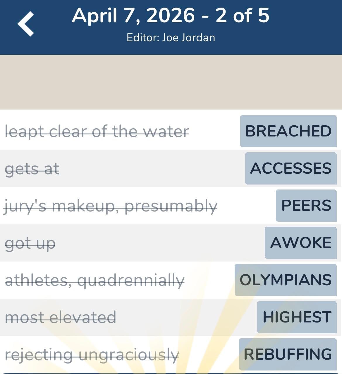 7 Little Words April 7 2026 2